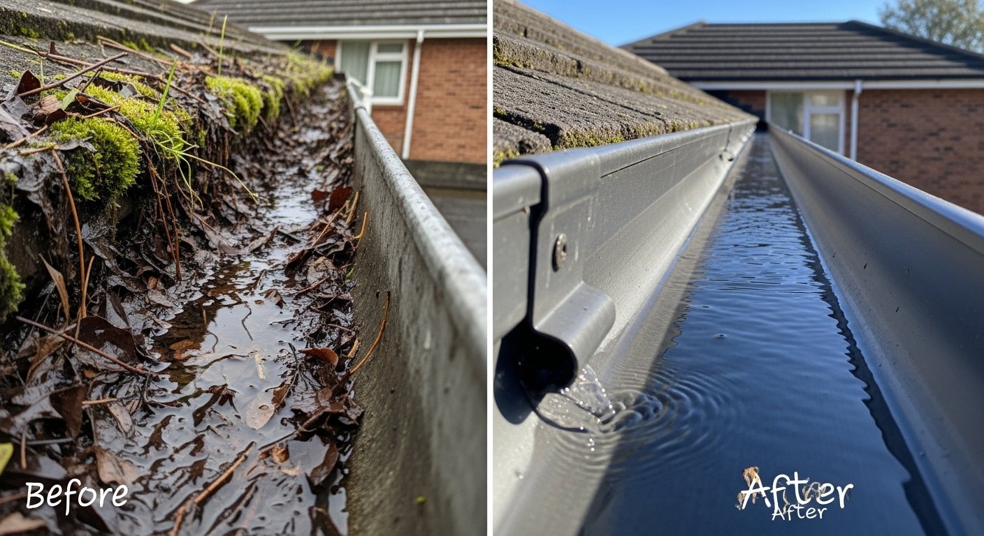 Leaking Gutter Seams And Joints