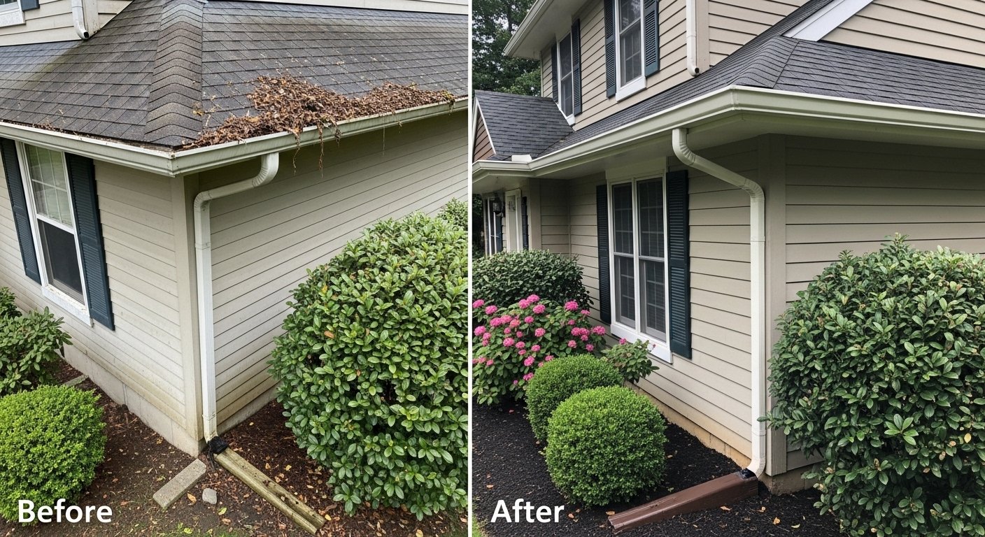 Gutter Damage From High Winds