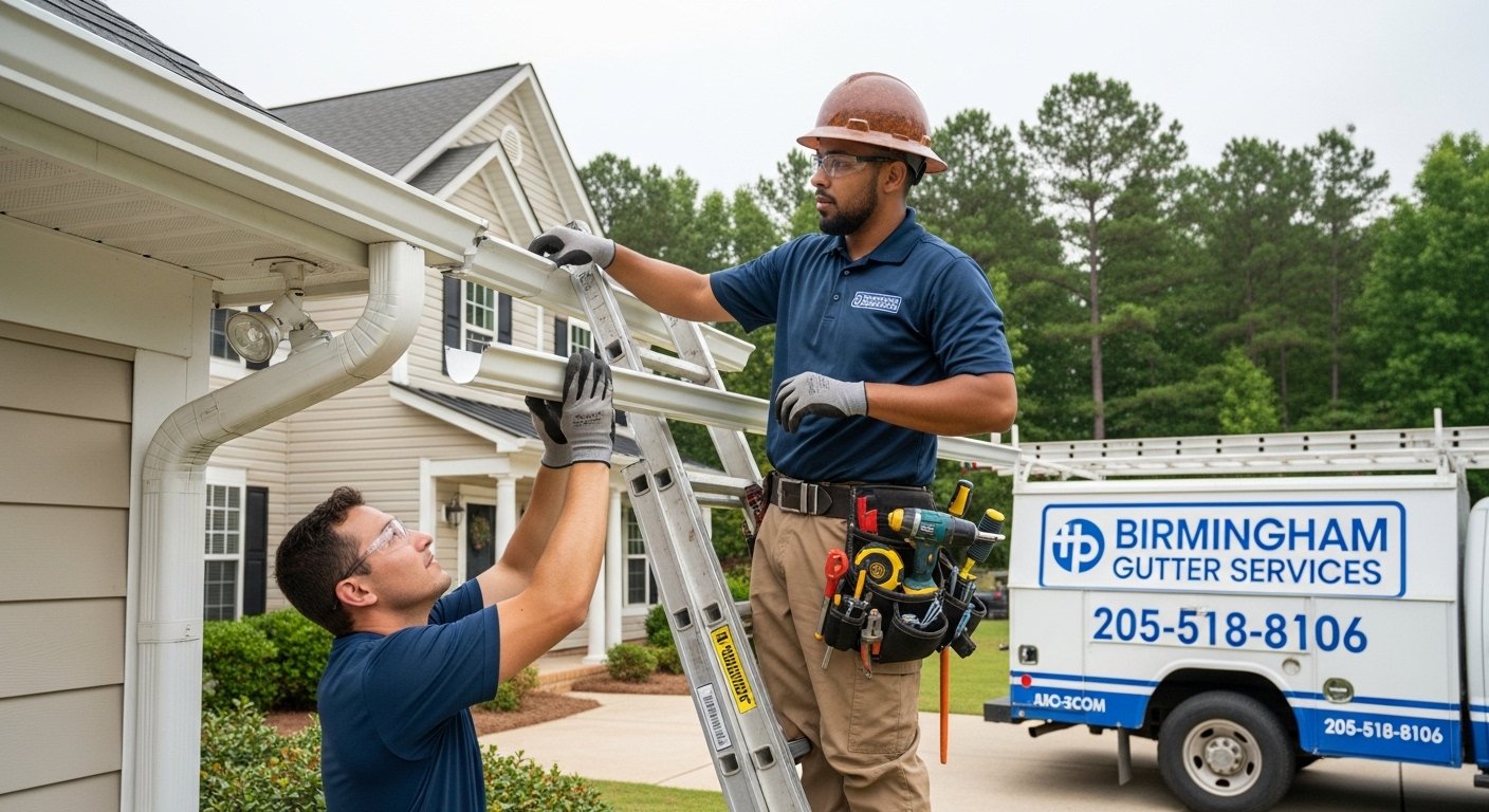 Gutter inspection for Leaking Gutter Seams And Joints