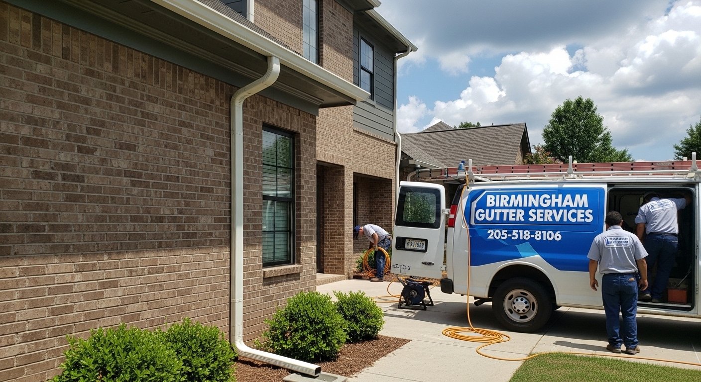 Gutter inspection for Foundation Cracks From Poor Drainage