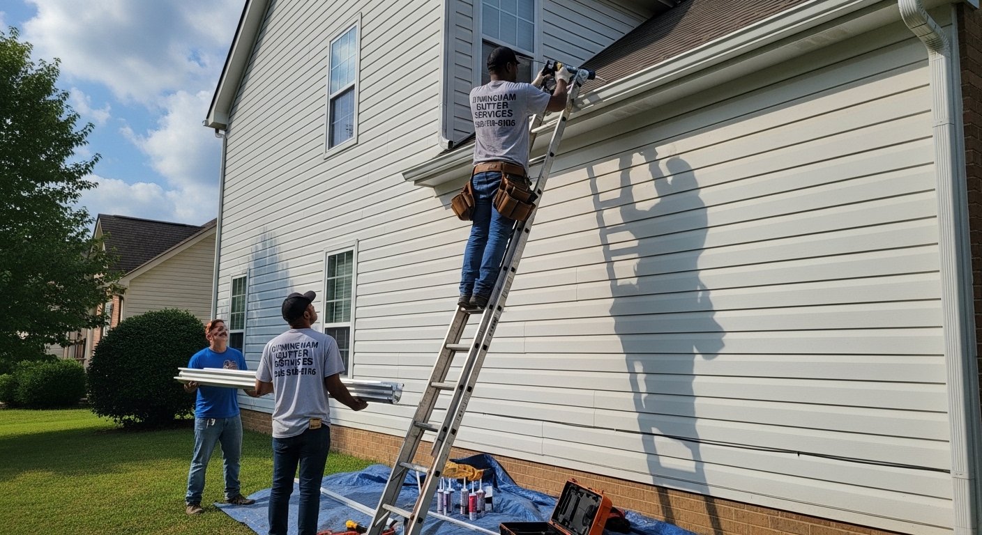Gutter process in Gardendale