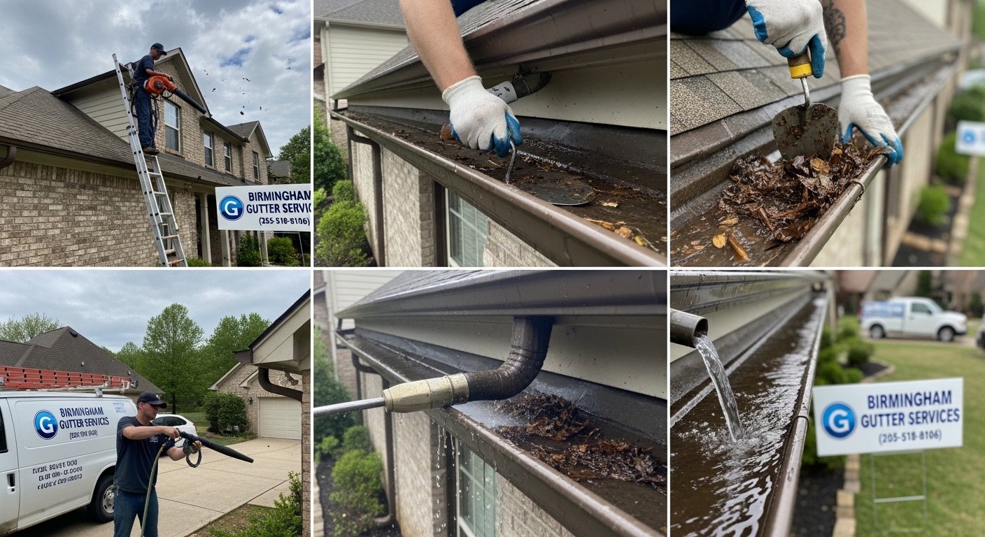 Gutter process in Hueytown